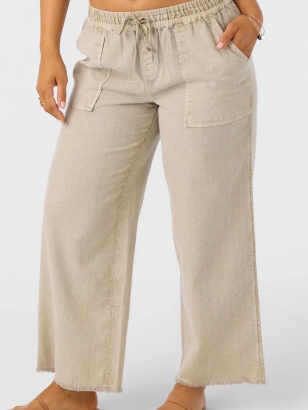 O’Neill women’s Sevie Pants - Taupe/faded green